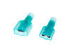 Dorman 85461 Disconnect Terminal 16-14 Gauge Male/Female Set Fully Insulated Quick Disconnect, .250 In., Blue