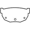 Bendix D230 Disc Brake Pad Set CQ CERAMIC PAD