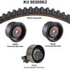 Dayco 95305K2 Engine Timing Belt Kit TIMING BELT KIT, DAYCO