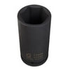 254D by SUNEX TOOLS - Socket - 1/2" Drive, 1-11/16" Deep Impact, Black, Chrome Molybdenum Steel