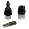 Vim Tools HL614 Socket Driver Bit 1/4 In. Hex Locking Quick Release Bit Holder Socket Adapter 3/8 In. Square Drive