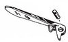 DeVilbiss EGA443 TRIGGER & STUD ASSEMBLY