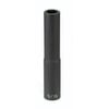 Grey Pneumatic 2012XD Socket 1/2" Drive x 3/8" Hex, 5" Extra-Deep Length, Impact Socket, Type I Shape