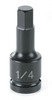 9906F by GREY PNEUMATIC - 1/4" Drive x 3/16" Hex Driver