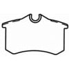 Wagner D1017 Disc Brake Pad Set
