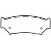 Wagner D556 Disc Brake Pad Set