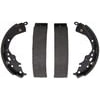 PAB804 by WAGNER - Wagner ThermoQuiet PAB804 Drum Brake Shoe Set
