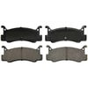 ZD366 by WAGNER - QuickStop Ceramic Disc Brake Pad Set
