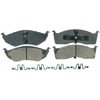 ZD730C by WAGNER - QuickStop Ceramic Disc Brake Pad Set