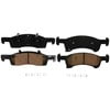ZD934 by WAGNER - QuickStop Ceramic Disc Brake Pad Set