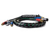 Tectran 1691357 Air Brake Hose and Power Cable Assembly 13.5 ft. 3-in-1 Black Air Power Line with FLEXGrip-HD and LIFESwivel