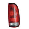 Grote 85632-5 Brake / Tail Light Combination Lens Brake / Tail Light Combination Lens - Rectangular, Red and Clear, Right