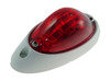 52062 by GROTE - Small Aerodynamic Combination Marker Side Turn Light, White Base, Red