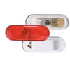 Grote 55772 Brake / Tail / Turn Signal Light Oval Torsion Mount III Stop/Tail/Turn Lamp, Red, Female Pin