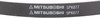 Mitsuboshi 5PK877 Accessory Drive Belt Accessory Drive Belt, Rib Star Type, 877 mm. Length, PK Shape, 5 Threads