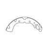 Centric 111.1059 Drum Brake Shoe Centric Premium Brake Shoes