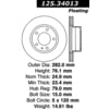 Centric 125.34013 Brake Hardware Tech Tray 12534013
