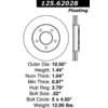 Centric 125.62028 Brake Hardware Tech Tray 12562028