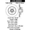 Centric 125.65055 Brake Hardware Tech Tray 12565055