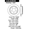 Centric 125.63035 Brake Hardware Tech Tray 12563035