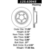 Centric 125.63045 Brake Hardware Tech Tray 12563045