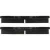 Centric 106.04360 Disc Brake Pad Set Posi Quiet Extended Wear Brake Pads with Shims and Hardware