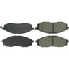 Centric 106.08300 Disc Brake Pad Set Posi Quiet Extended Wear Brake Pads with Shims and Hardware