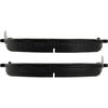 Centric 106.07010 Disc Brake Pad Set Posi Quiet Extended Wear Brake Pads with Shims and Hardware