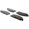 Centric 106.10580 Disc Brake Pad Set Posi Quiet Extended Wear Brake Pads with Shims and Hardware