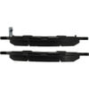 Centric 106.11830 Disc Brake Pad Set Posi Quiet Extended Wear Brake Pads with Shims and Hardware