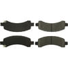 Centric 106.09740 Disc Brake Pad Set Posi Quiet Extended Wear Brake Pads with Shims and Hardware