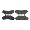 Centric 300.06520 Disc Brake Pad Set Centric Premium Semi-Metallic Brake Pads with Shims and Hardware