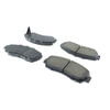 Centric 301.15211 Disc Brake Pad Set Centric Premium Ceramic Brake Pads with Shims and Hardware