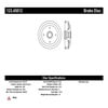 Centric 123.45012 Brake Drum C-Tek Standard Brake Drum