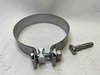 FLTEC50AF by FLEETRITE - Exhaust Clamp - Preformed, Heavy Duty, 5 in., Aluminum, Narrow