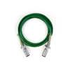 Tramec Sloan 4BA12 Coiled Cable Cable, ABS, Straight, 7-Way, Straight, Zinc, Green Heavy duty XT, 12'