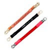 Phillips Industries 9-211 Battery Jumper Cable Battery Jumper Cable - Red, Positive, 2/0 ga., Group 31, 12 in., 3/8 in. hole