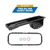 PAI 141341 Engine Oil Pan Engine Oil Pan - Steel, Black; 44qt. Oil Capacity; Fits Cummins ISX (ISX12) Engines w/ either front