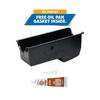 PAI 441174 Engine Oil Pan Engine Oil Pan - Steel; Black; Fits International 444 Engines.