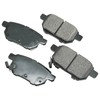 ACT1354 by AKEBONO - ProACT Ultra Premium Ceramic Disc Brake Pad Kit