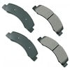 Akebono ASP824 Disc Brake Pad Set Performance Ultra Premium Ceramic Disc Brake Pad Kit