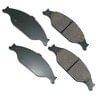 ASP804 by AKEBONO - Performance Ultra Premium Ceramic Disc Brake Pad Kit