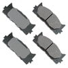 Akebono ASP1222 Disc Brake Pad Set Performance Ultra Premium Ceramic Disc Brake Pad Kit
