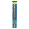 Vim Tools V421 Socket Holder 17 In. Metal Socket Organizer Holder Rail Nickel Plated Base with 16 3/8 Clips