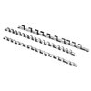 Vim Tools V423 Socket Holder 3-Piece Multi Drive Socket Holder Rail Set 17 In. Nickel Plated Base with 48 Total Clips