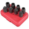 2841 by SUNEX TOOLS - 1/2" Drive, Drain/Pipe Plug Impact Socket Set,  8 Pc.