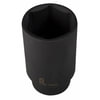 212D by SUNEX TOOLS - 1/2" Drive, Deep Impact Socket, 3/8"