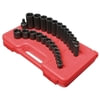3325 by SUNEX TOOLS - 25 Pc. 3/8" Drive SAE Master Impact Socket Set