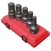 Sunex Tools 4506 Socket Set 3/4" Dr SAE Hex Dr Impact Socket Set, 5Pc