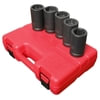 Sunex Tools 5626 5 Piece 1" Drive Combination Budd Wheel Impact Socket Set